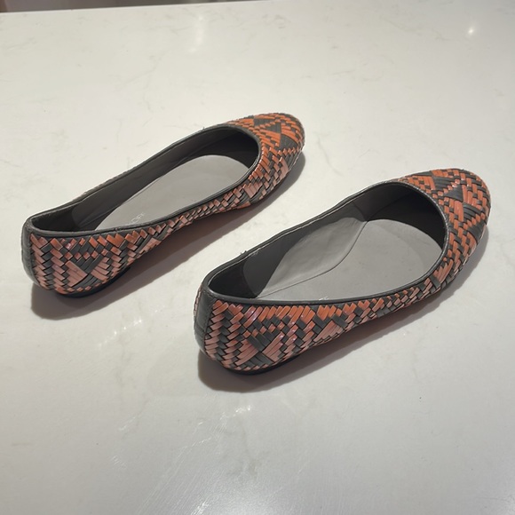 Rebecca Minkoff Uma Woven Leather Ballet Flat - Size 6.5 - Picture 5 of 7